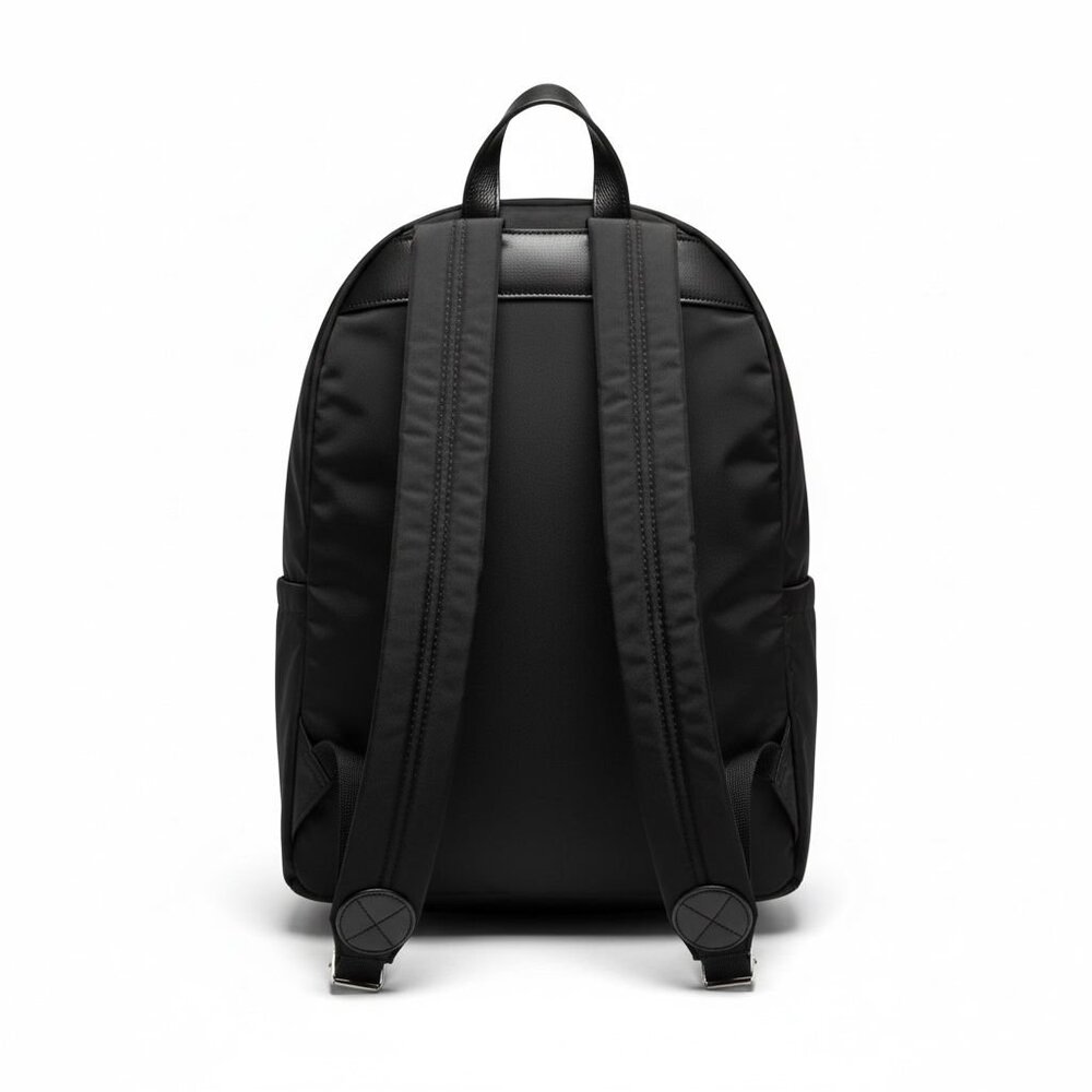 Marc Jacobs Black Nylon Backpack w/ Front Zip Pockets - Picture 6 of 6